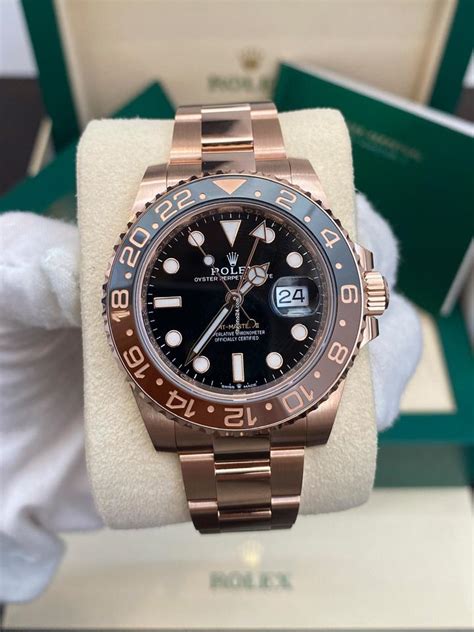 root beer rose gold Rolex